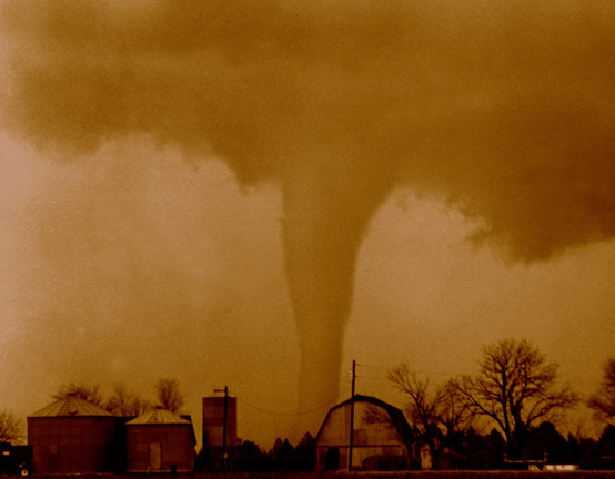 13 March 1990 Caldwell, Kansas tornado
